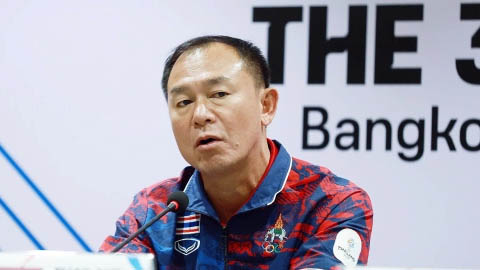 HLV Thái Lan tự tin sẽ đánh bại U22 Việt Nam ở chung kết SEA Games 33